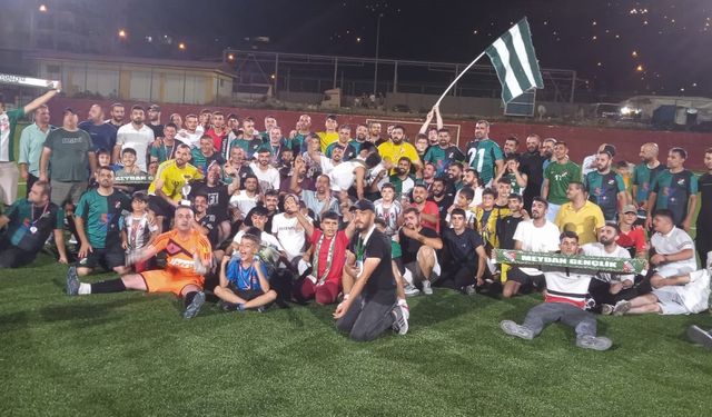 Meydan Spor Oğuz İnşaat’da Şampiyonluk Sevinci