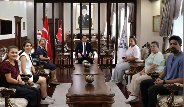 Gökmeydan Özel Eğitim Merkezi’nden Kaymakama Ziyaret