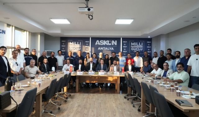 ASKON İstişare Toplantısı Antalya’da gerçekleştirildi