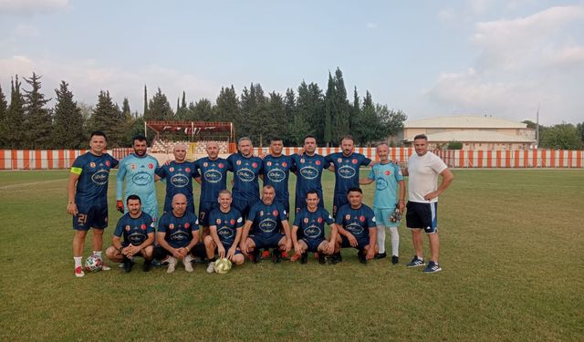 Hatay’da Veteranlar hazırlık maçıyla lige hazırlanıyor