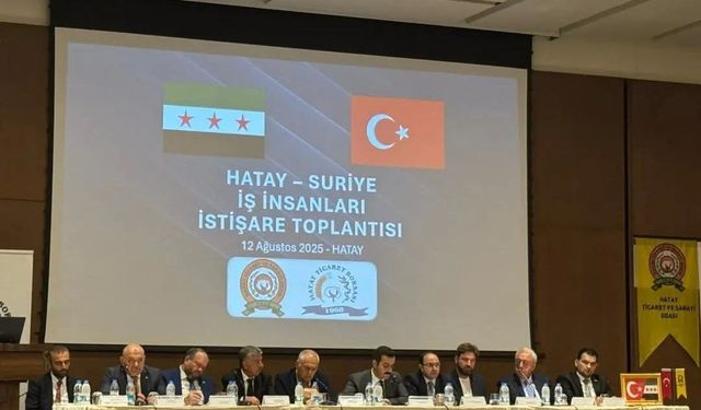 Suriye İle Ticaret Masaya Yatırıldı