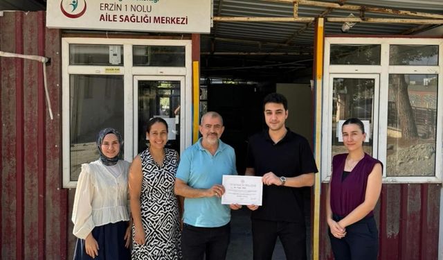 Sağlık Müdürlüğü’nden Başarılı Hekime Teşekkür Belgesi