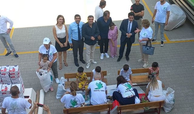 Samandağ’da Öğrencilere Kırtasiye Desteği