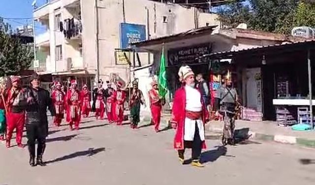 Mehteran eşliğinde amatör spor haftası kutlamaları…