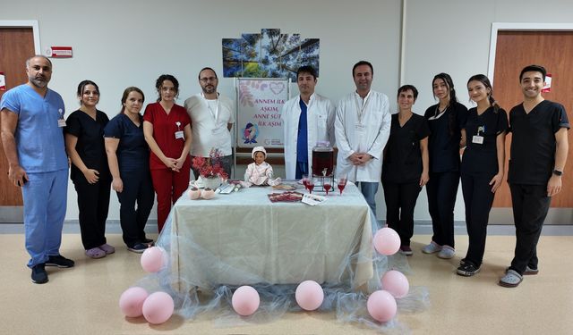 "Anne sütü, hayata sağlıklı bir başlangıç..."