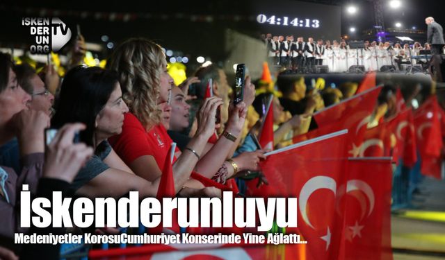 Cumhuriyet Konserinde Medeniyetler Korosu Yine Ağlattı…