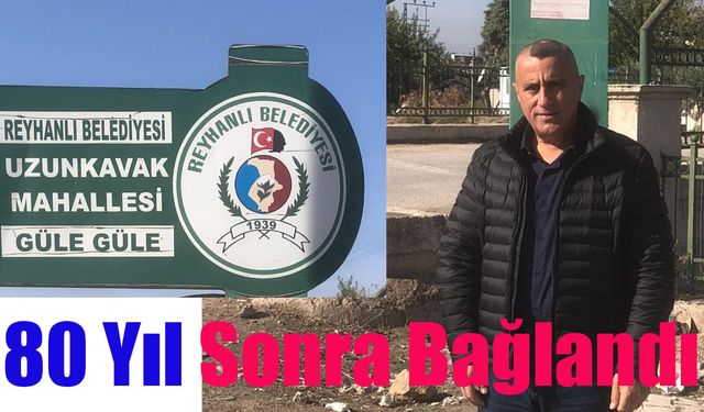 Seksen Yıl Sonra Kumlu’ya bağlandı