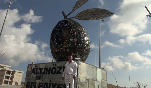 5 Ton Atık 50 Bin Parçadan Altınözü’ne Zeytin