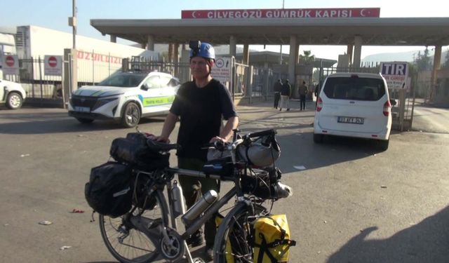 Umre İçin 3400 Kilometreyi Pedalla Aşıyor…