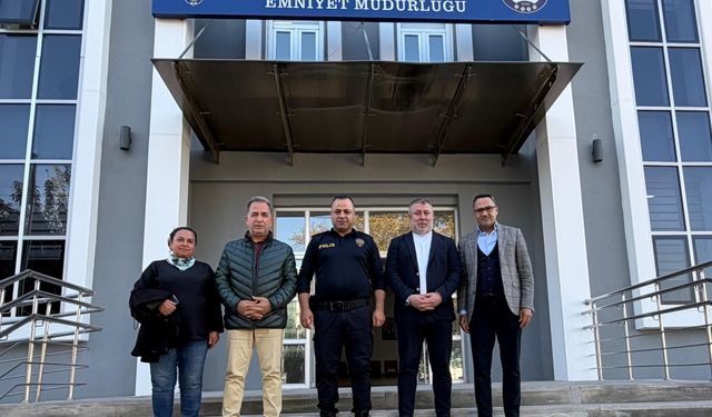 İGC’den Erzin İlçe Emniyet Müdürü Gün’e Ziyaret