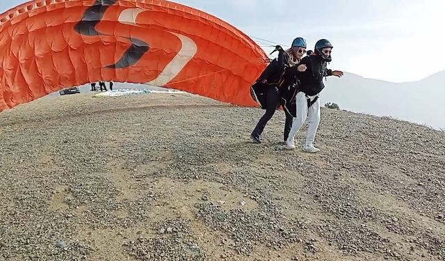 İskenderun keşfedilmemiş Yamaç Paraşütü bölgesi...