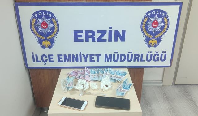 Erzin’de uyuşturucu operasyonu…
