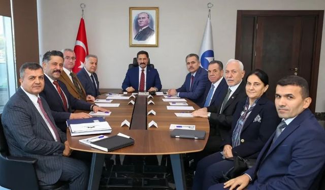 2.OSB Yönetimi Toplandı