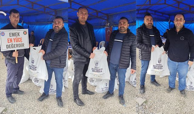 Yolbulan emekçilerine HBB’den destek