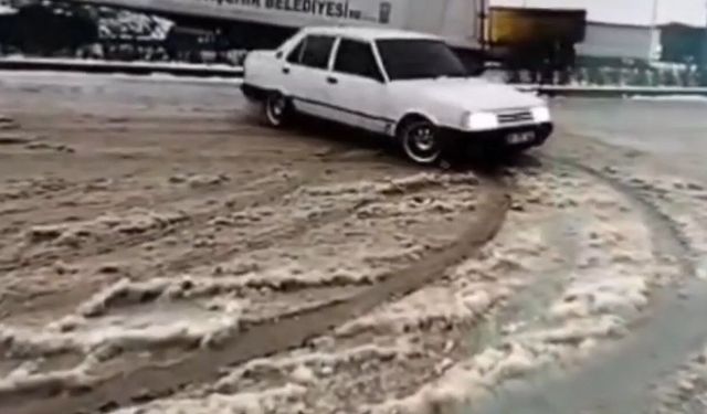 Hatay'da Karda Drift Pahalıya Patladı...