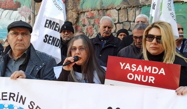 “Emekliler açlık sınırının da altında kaldı!”