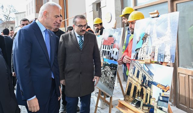 Bakan Ersoy Hatay’da İncelemelerde Bulundu