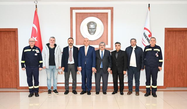 Yusuf Yıldırım’dan İsdemir’de Ayhan Akın’a Ziyaret