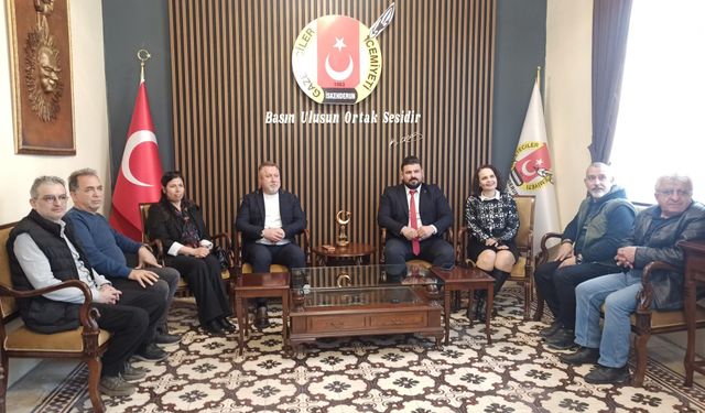 Sümer Okulları yöneticilerinden İGC'ye Ziyaret