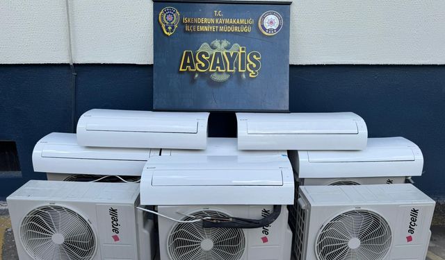 İskenderun’da Çalıntı Klima Operasyonu…