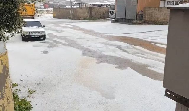 Reyhanlı Beyaza Büründü