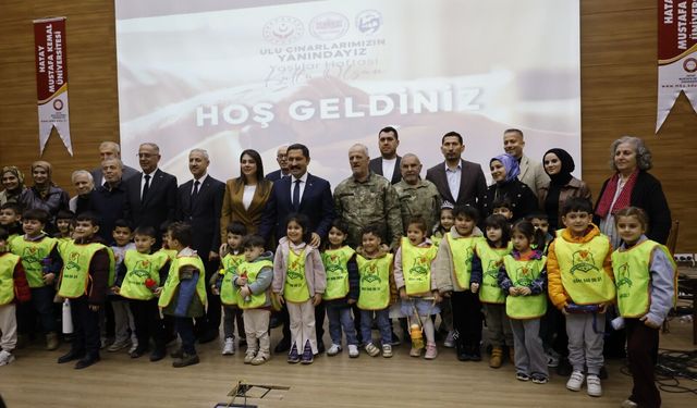 Hatay'da Çanakkale Zaferi ve Yaşlılara Saygı etkinliği…