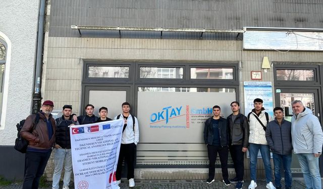 Meslek Lisesi Öğrencileri Avrupa’da Mesleki Deneyim Kazandı