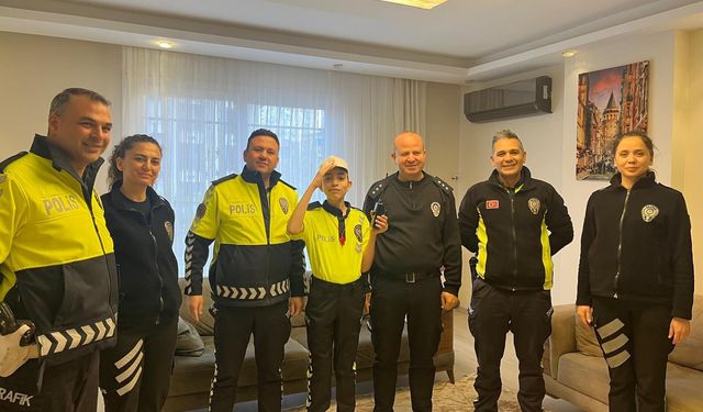 Emin’in Hayalini Polisler Gerçekleştirdi…