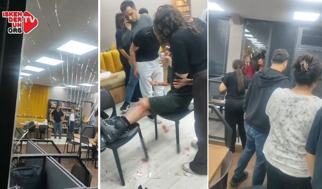 Patenli Genç Kütüphaneye Camdan Girdi!
