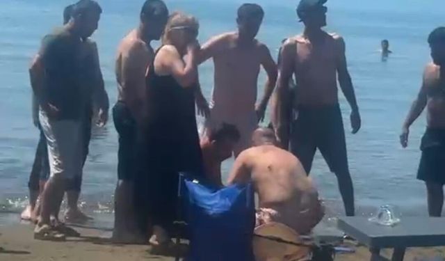 Boğulma tehlikesi geçirdi