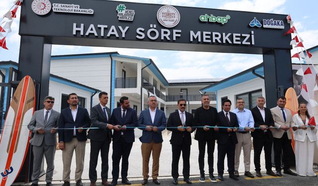Hatay Sörf Merkezi Yeni Yerleşkesi Açıldı