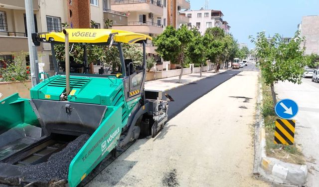 İskenderun'da Asfalt Seferberliği Sürüyor…
