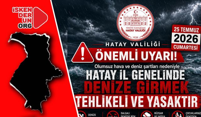 Denize Girmek Yasaklandı