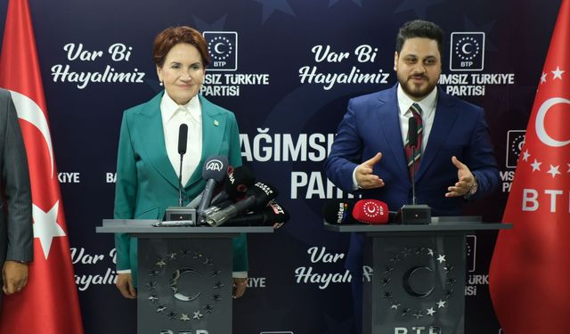 Akşener altılı masaya BTP teklifiyle gidecek