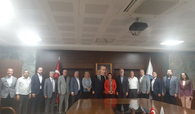 CHP Hatay Milletvekili Suzan Şahin’den İTSO’ya Hayırlı Olsun Ziyareti