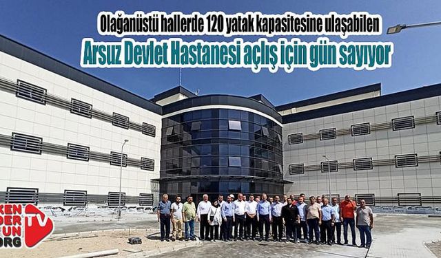 “Hastane 120 yatak kapasitesine ulaşabiliyor!”