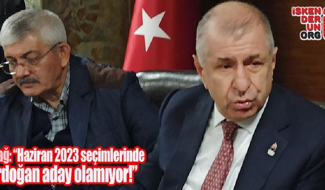 “Haziran 2023 seçimlerinde Erdoğan aday olamıyor!”