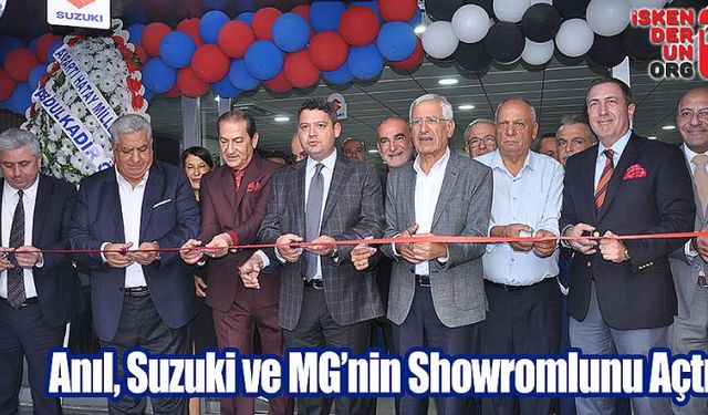 Anıl Otomotiv, Suzuki ve MG’nin Showromlunu Açtı