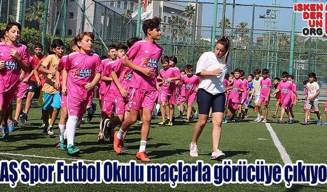 ASAŞ Spor Futbol Okulu maç serilerine başlıyor