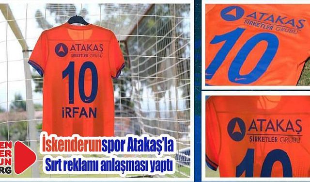 Atakaş Şirketler Grubu İskenderunspora da sponsor oldu…