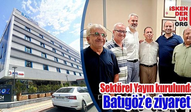 Sektörel yayın kurulundan Batıgöz’e ziyaret…