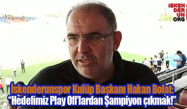 İskenderunspor’da ikinci lige çıkmak için B Planı…