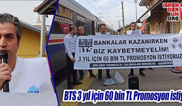 BTS 3 yıl için 60 bin TL Promosyon istiyor…