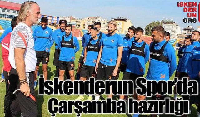 İskenderun Spor Çarşamba'ya Bileniyor