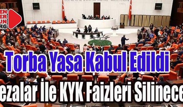 Bazı Cezalar İle KYK Faizler Silinecek