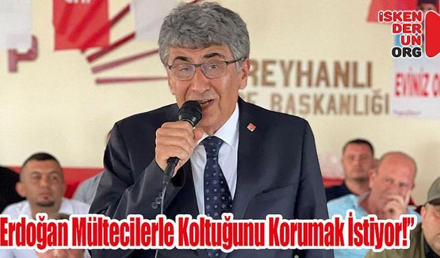 Parlar: “Erdoğan Mültecilerle Koltuğunu Korumak İstiyor!”