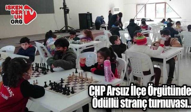 CHP Arsuz İlçe Örgütünden stranç turnuvası…