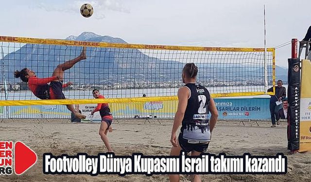 Footvolley Dünya Kupasını İsrail takımı kazandı