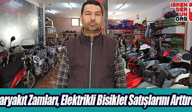 Akaryakıt Zamları, Elektrikli Bisiklet Satışlarını Arttırdı