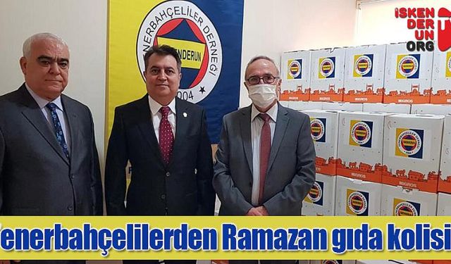 Fenerbahçelilerden Ramazan gıda kolisi…